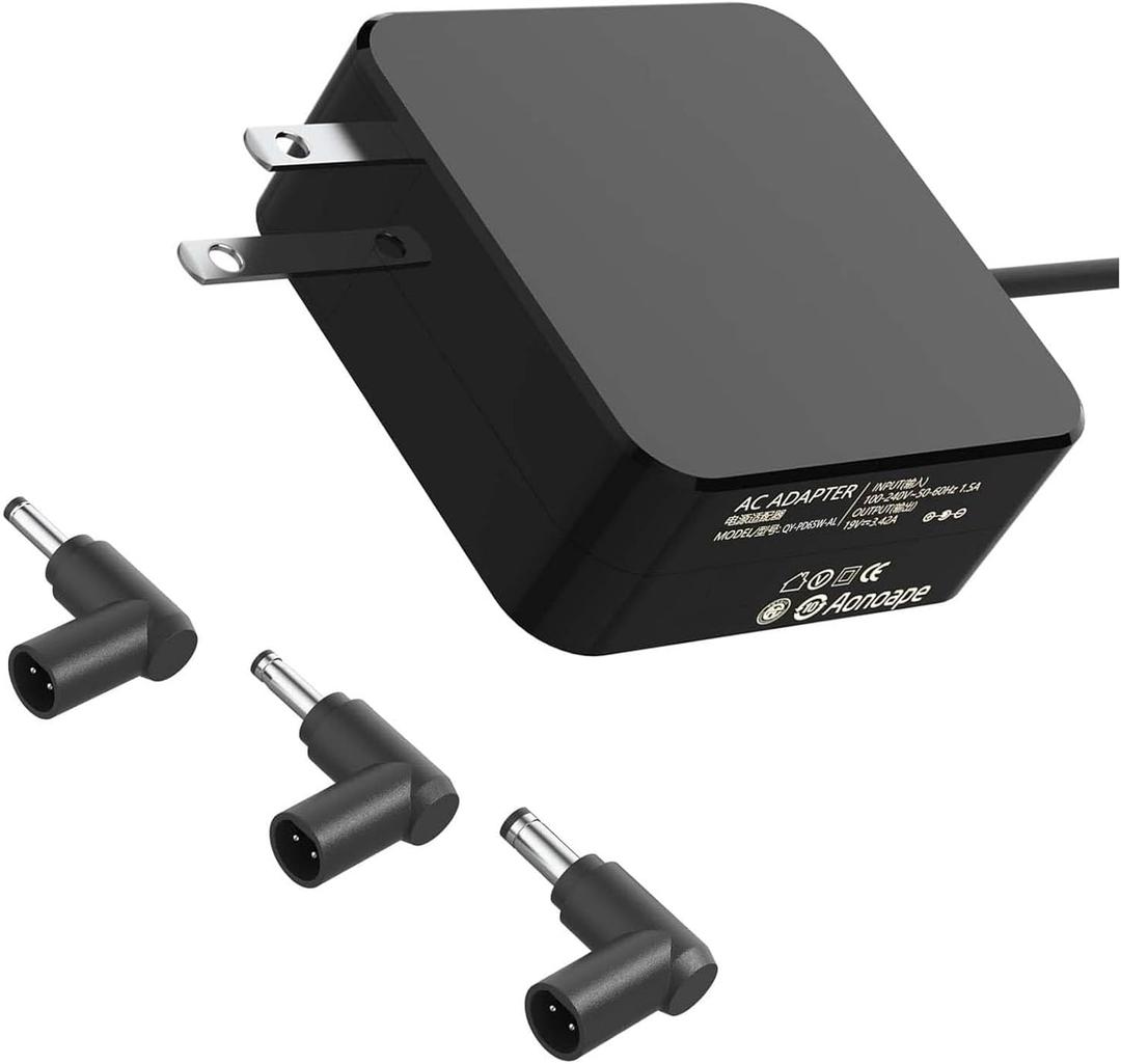 65W 45W Laptop Charger Compatible with Asus Vivobook 14 15 17 F412 F512 X512 F412DA F512DA F512JA F512FA X512FA X512DA,Flip 14 15 S13 S14 S15 Go 12 14 15 19V 3.42A Adapter Power Supply Cord