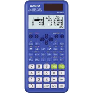 Casio fx-300ES Plus 2nd Edition  Standard Scientific Calculator | 262 Functions, Natural Textbook Display | Ideal for Middle School, High School Math, Statistics & Algebra | Blue
