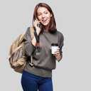 2 x Braided Wristlet Keychain Lanyard for Keys, Cool Stretchy Wrist Lanyard Strap Key Chain Holder for Women Men ID Badges, Wallet, Cell Phone, Camera (Black)