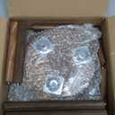 3-Pack Wood Plant Stands Indoor, Single Plant Stand for 6-12 Inch Pots, Mid-Century Modern Plant Stool, Tall Plant Stand for Large Plants Perfect Fit for Living Room, Balcony, Office (heavy burnt color)