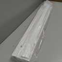 DEZ FURNISHINGS Cordless 2" Faux Wood Blind, 34.5" W x 64" H, White