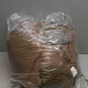 CozyLux Queen Comforter Set Brown, 3 Pieces Solid Breathable Quilted Style Bedding Sets, Luxury Fluffy Soft Bed Set with Down Alternative Comforter for All Season (1 Comforter & 2 Pillowcases)