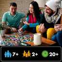 TACTA Card Game, Where Every Card Counts, Fast-Paced Strategic Shape Matching Party Game, Analyze and Optimize to Connect, Cover & Conquer to Win, Unique Party Game Play for 2 or More Players, Ages 7