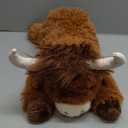 4 lbs Weighted Stuffed Animals, Cute Highland Cow Stuffed Animals-Weighted Cow Plush Toy Gifts for Kids,Adults,Boys and Girls (21inch) (Brown)
