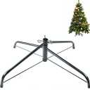 MNKXL 28 Inch Christmas Tree Stand for 4 to 10ft Christmas Trees,fits 1.3 inch Pole,Folding Christmas Tree Stand