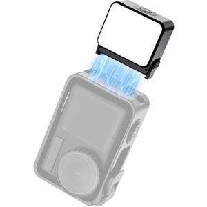 ULANZI LM18 Mini LED Action Camera Vlogging Light Video Light Waterproof Photography Magnetic Fill Lighting for DJI Osmo Action 3/4/5 Camera Cage Accessories and Osmo Pocket 3/4Accessories