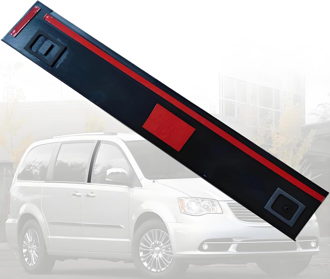 STSEV01 B Pillar Trim Door Applique Compatible with Chrysler Town Country 2008-2020/ Dodge Grand Caravan 2008-2020, Right Passenger Side Windshield Outer Molding Replacement Exterior Accessories