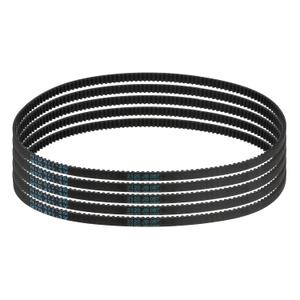 uxcell 5pcs HTD-3M Rubber Timing Belt 159 Teeth, 477mm Pitch Length x 6mm Width x 2.4mm Height, Closed Loop Pulley Timing Belt