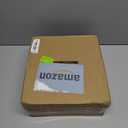 Comfort Zone 9-inch Portable Box Fan  Compact Desktop Cooling Fan with 3-Speeds, Quiet Operation, Built-in Carry Handle & Safety Grill  ETL Listed for Home, Office, or Dorm  White