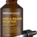 Gentlehomme Anagain Men's Hair & Beard Growth Serum - Hair Loss Advanced Formula Serum for Men with Biotin & Castor Oil, Regrowth Serum For Men - Thicker, Fuller Hair- 2 Oz