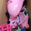 Liberry Toddler Tricycle Age 2 3 4 Years Old, Kids Trike with Bell, Back Basket and Removable Pedal, 3 Wheel Bike Birthday Toys Gift for Girls Boys, Pink, Large