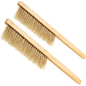 2Pcs Bee Brush Wooden Handle Brush Beekeeper Tool Beekeeping Equipment Bee Hive Brush