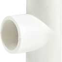3-IN 3-way Tee Elbow PVC Pipe Fittings Coupling Adapter-(Socket x Socket x Socket) Schedule 40 (1, 3 Inch)