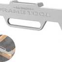 Framing Tools,16 Inch On-Center Stud Layout Tool,100% Cast Aluminum Framing Spacing Tool,Premium Wall Stud Framing Tool,Precision Measurement Jig Tool For Framing Wall