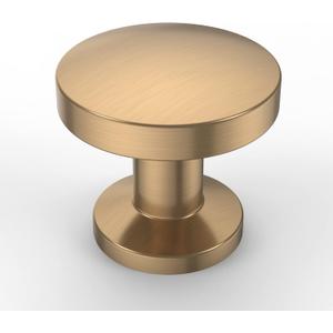 Asidrama 10 Pack Champagne Bronze Kitchen Cabinet Knobs Dresser Knob Drawer Knobs Cabinet Hardware Zinc Knob for Dresser Drawers