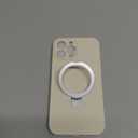 Liquid Silicone Case for iPhone 13 pro MAX with Magnetic Ring Stand, Upgraded Camera Lens Protection, Mil-Grade Drop Shockproof, Anti-Scratch Microfiber Lining Silicone Case (Beige)