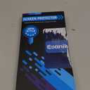 Esanik 2-Pack for iPhone 17 Pro Max Matte Privacy Glass Screen Protector, Anti-Glare & Anti-Spy,Anti-Reflection, Smooth as Silk, Military-Grade 9H Hardness,Flawless Fit Tray