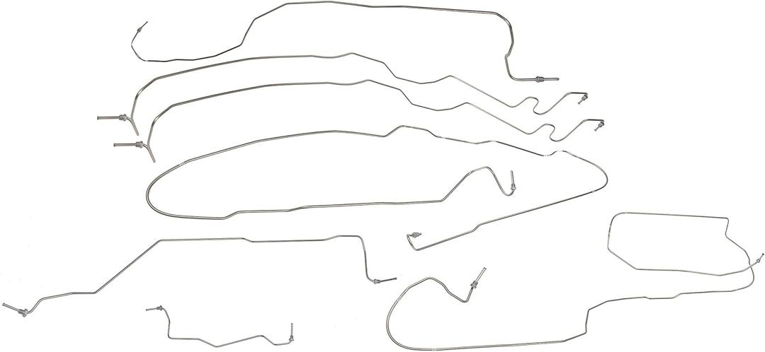 Dorman 919-120 Stainless Steel Brake Line Kit Compatible with Select Chevrolet/GMC Models (OE FIX)