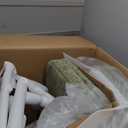 COLAMY Dining Chairs Set of 2, Modern Dining Chairs, Fabric Upholstered Dining Chairs, Kitchen Chairs with Curved Back and Metal Legs for Dining Room Kitchen Restaurant, Green