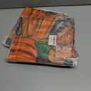 2 x DUZXLCQ Fall Pillow Covers 18x18 inch Set of 4 Pumpkins Thankful Blessed Maple Leaves Autumn Decorative Throw Pillow Covers Farmhouse Cushion Case Harvest Decorations for Couch Sofa Home Outdoor