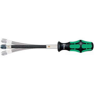 Wera Kraftform 392 Hexagon Flexible Shaft Bitholding Screwdriver, 1/4" Head, 177mm Blade Length