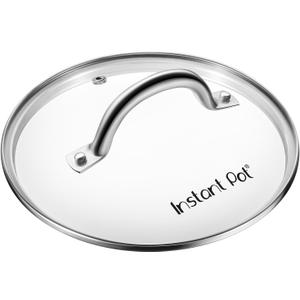 Instant Pot Tempered Glass Lid, 7.6-In, Mini 3-Qt, , Cooking Pot Lid, Stainless Steel Handle and Rim, Clear