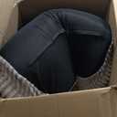 BALANCE Calming Dog Bed for Large Sized Dogs, 36 Inches Oval Washable Pet Bed with Sides, Orthopedic Pet Couch Sofa with Non-Slip Bottom, Gray