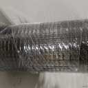 Black Hardware Cloth1/2 inch 24 inch x 50 Foot 19 Gauge, PVC Coated Welded Wire Mesh Roll, Heavy Duty Metal Mesh with Square Grid,Fencing Roll for Chicken Coop Barrier, Rabbit Cage, Snake Fence