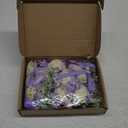 Boao 8 Pieces Artificial Rose Wrist Corsage and Boutonniere Set Wedding Corsage Wristband Roses Wedding Accessories for Bride Bridesmaid Groom (Purple)