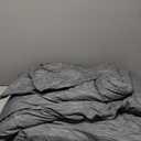 King Size Comforter Set - Dark Grey Soft Bedding for All Seasons, Cationic Dyed Bed Set, 3 Pieces, 1 King Size Comforter (104"x90") and 2 Pillow Shams (20"x36"+2")