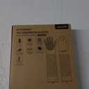 Pecute Pet Grooming Gloves, Heat Resistant Cat Bathing Gloves with High-Density Teeth, Silicone Dog Bathing Gloves with Enhanced Five Finger Design, Bathing and Massaging for Dogs and Cats (X-Large, Blue)