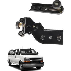 labwork Sliding Door Roller Bracket 924-143 924-144 Right Lower and Upper Replacement for Express 1996-2020 Replacement for 2500 Savana 1996-2020