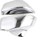 Chrome Battery Fairing Covers Side Panel Oil Tank Cover For Honda Shadow ACE Sabre 1100 VT1100C2 VT1100T Tour 1999-2008