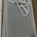 QIVOMIX Shoe Cabinet Storage, Modern Freestanding Organizer with 2 Flip Drawers, Narrow Shoe Rack Cabinet for Entryway, Walnut