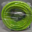 SANFU Hybrid Air Hose 1/2ID x 50FT, Burst 900PSI, Durable, Heavy Duty, Flexible, 1/2" High Flow Coupler&Plug Air Fittings, Bend Restrictors, Green(50)