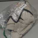 90 Inch Shower Curtain Linen Neutral Earth Tone Extra Long Shower Curtain for Bathroom Bath Drapes Boho Vintage Country Style Rustic Cloth Drapes Bathroom Decor, Greyish Beige Tan, 72x90