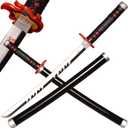 SV Anime Demon Slayer Sword Katana 31 Inch Decorative Collectible Gift Cosplay Sword