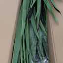 Dracaena Plant Artificial Tree 5Ft Tall Fake Tropical Floor Plants Potted Artificial Silk Tree Leaf Faux Trees White Tall Planter for Home Office Living Room Indoor Outdoor Decor