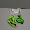 SlowTon No Pull Small Dog Harness and Leash Set, Puppy Soft Vest Harness Neck & Chest Adjustable, Reflective Lightweight Harness & Anti-Twist Pet Lead Combo for Small Medium Dogs (Green-Front Clip,XS)