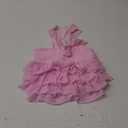 Fashion Sweet Puppy Dog Chiffon Princess Dress for EXTRAL Small and Small Medium Dog Pink XL