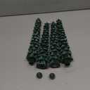 Flameless Candles with Remote  4 Pack Christmas Tree Candles, Battery Operated Snowy Tree Design, 3D Flickering Flame, Safe Holiday Home Decor for Christmas Decorations & Gifts