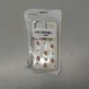 Cute Case for iPhone 15,Red Cherry Pearls with Phone Charm Chain,Pearlized Fruit Case for Women Girls Designed Shockproof