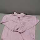 MAGCOMSEN Women's Zip Up Lightweight Long Sleeve Jacket UV Sun Protection Quick Dry Active Shirts Jacket with Zipper Pockets Light Pink 2XL