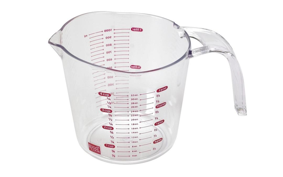 4-in-1 Adjustable Measuring Cup,Slide to Measure Cup for Liquid & Dry Ingredients, 1-4 Cup with Ml & Oz Markings, Easy-Read Window, Space Saving Kitchen Gadget, Hand Wash Only