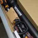 Worx 20V String Trimmer Cordless & Edger 3.0 + Leaf Blower Cordless with Battery and Charger Turbine, Black and Orange