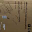 Fully Assembled Walnut Luggage Racks Set of 2, Bamboo 26.77" Luggage Rack Stand for Guest Room, 5 Nylon Straps, Foldable Suitcase Stand with Storage Shelf for Bedroom Hotel, Holds up to 165 Lbs