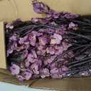 Yastouay 15 Pcs Fake Flowers Artificial Flowers, Real Touch Silk Flowers Faux Flowers for Decorations, Lavender Purple Babys Breath Artificial Flowers Bulk for Spring Summer Decor Floral Arrangement