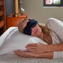 Tempur-Pedic Sleep Mask, One Size, Navy, 1 Count (Pack of 1)