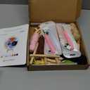 Punch Needle Kit for Adult Beginner, 2-Pack Puppy & Cat Punch Starter Set with Instructions  Yarn Needle Punch Craft for Xmas Gift Idea & Home Wall Decor