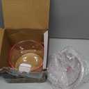 Pink Glass Saucepan with Lid and Handle, 1.5L/50oz Glass Cooking Pot, Safe for Pasta, Soup, Milk, Baby Food